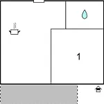 Appartement 1 Bedroom Stunning In *